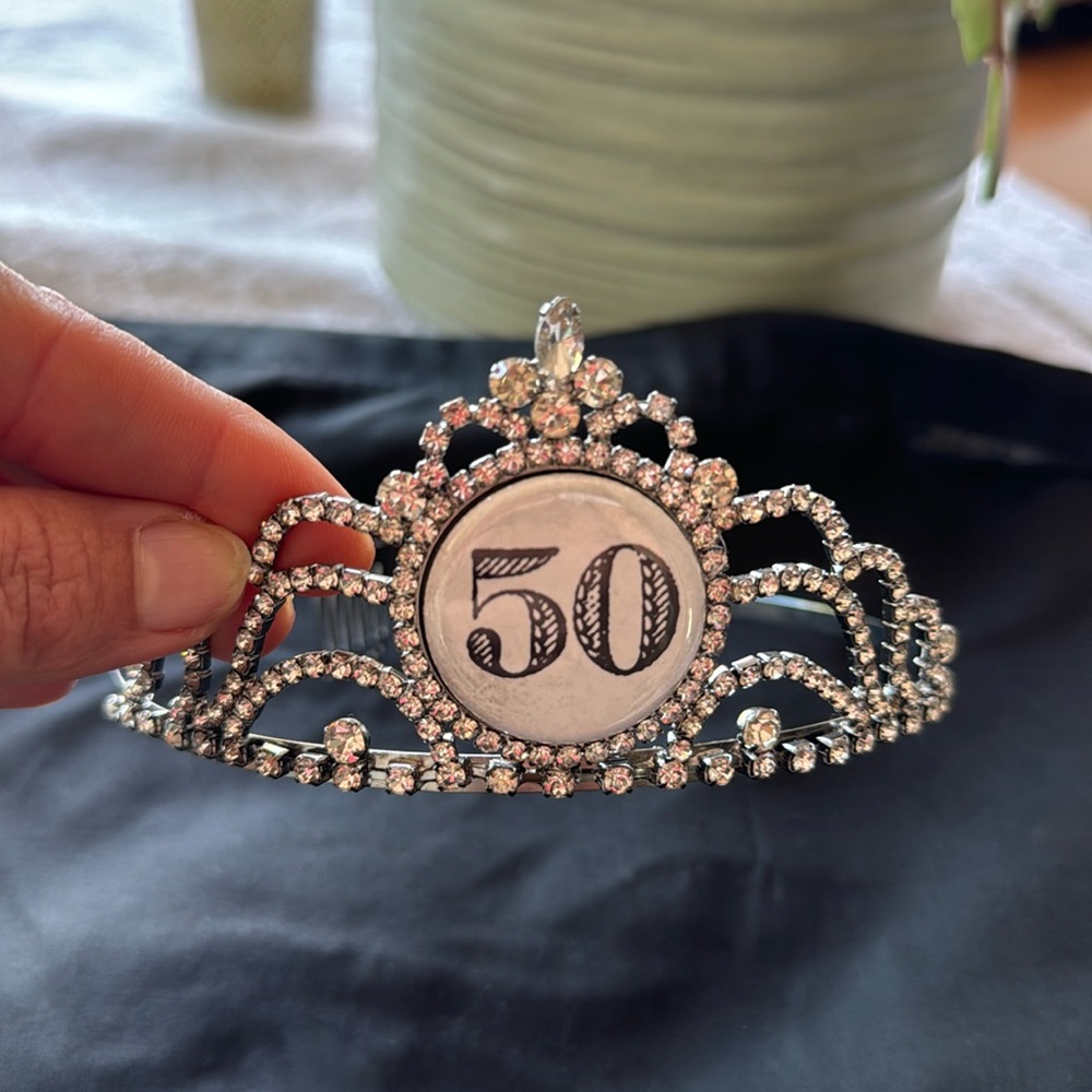 50th Birthday tiara